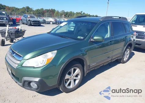 2014 Subaru Outback 2.5I Premium z USA, uszkodzony, nr VIN 4S4BRCFC4E3236234